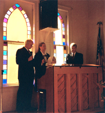 The Island Singers in Performance on Sunday November 10, 2002 at the 40th Anniversary Celebration of a Pentecostal Church in Port Washington in the Port Washington Assembly of God, NY